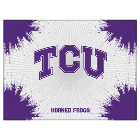 Texas Christian University 24x32 Canvas Wall Art